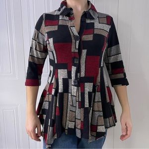 CUTE ABSTRACT SWEATER